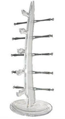 5 PAIR ACRYLIC SUNGLASS DELUXE COUNTER RACK (Sold by the piece) *- CLOSEOUT $7.50 EA H