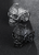 SILVER DECORATED SKULL METAL BIKER RING (sold by the piece)