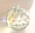 30mm CLEAR GLASS CRYSTAL PRISM RAINBOW LIGHT BALL (sold by piece or dozen)