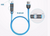 3 FT  2 in 1 Exchangeable Head Multi Cable for Phone & Android/ Micro USB  * 5 COLORS* (sold by the piece or dozen)