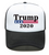 TRUMP 2020 BLACK or RED ADJUSTABLE MESH BACK COTTON BASEBALL CAP (sold by the piece or dozen)