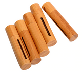 Bamboo Roll On Empty Bottle for Perfume, Essential oils scents  (sold by piece or dozen)