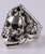 NAUTICAL PIRATE SKULL METAL BIKER RING ( sold by the piece)