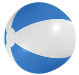 BLUE AND WHITE BEACH BALL INFLATE 16 INCH (Sold by the PIECE)