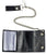 FLYING EAGLE W RIBBON TRIFOLD LEATHER WALLETS WITH CHAIN (Sold by the piece)
