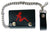 RED MUD FLAP TRUCKER GIRL TRIFOLD LEATHER WALLETS WITH CHAIN (Sold by the piece)