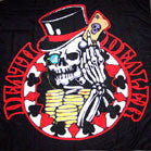 DEATH DEALER COLORED CLOTH 45 INCH WALL BANNER (Sold by the piece) -* CLOSEOUT ONLY $ 2.95 EA