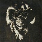 COWBOY SKULL WALL BANNER (Sold by the piece)
