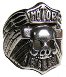 HOGG / PIG MOTOR CYCLES DELUXE BIKER RING   (Sold by the piece) *