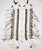 LARGE INDIAN STYLE BUFFALO BONE BREAST CHEST PLATE  ( sold by the piece / color )