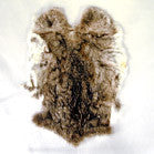 RABBIT SKINS NATURAL COLOR  (Sold by the piece)