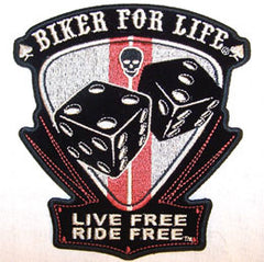 PINSTRIPE DICE PATCH (Sold by the piece)