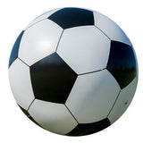 WHITE SOCCER BALL INFLATE 16 INCH (Sold by the dozen)