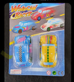 STICKY WINDOW CAR RACERS (Sold by the dozen)  -* CLOSEOUT NOW 50 CENTS