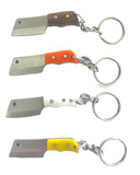 CLEAVER KNIFE KEYCHAIN WITH SHEATH  (sold by the DOZEN)