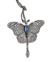 JEWEL MOTH METAL NECKLACE (Sold by the piece)
