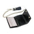 SILVER STUDDED TRIFOLD LEATHER WALLETS WITH CHAIN (Sold by the piece)