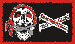 PIRATE DEADMEN TELL NO TALES 3' X 5' FLAG (Sold by the piece)