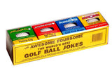 AWESOME 4 PACK TRICK GOLF BALLS ( sold by the pack of 4 balls )