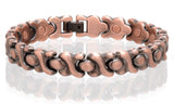 COPPER MAGNETIC LINK BRACELET style #L03 (sold by the piece )