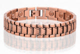 SOLID COPPER MAGNETIC LINK BRACELET style #LJ (sold by the piece )