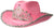 PINK VELVET SEQUIN COWGIRL PRINCESS HAT WITH TIARA ** attach label (Sold by the PIECE)