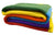 RAINBOW PRIDE LARGE 50X60 IN PLUSH THROW BLANKET ( sold by the piece )