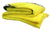 YELLOW GADESDEN DON'T TREAD ON ME LARGE 50X60 IN PLUSH THROW BLANKET ( sold by the piece )