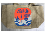 APOLLO CANNABIS PACK BURLAP TOTE BAG ( sold by the piece )