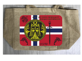 NORSEMEN BURLAP TOTE BAG ( sold by the piece )