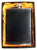 BLACK LEATHER WRAPPED 8 OZ FLASK (Sold by the piece) *- CLOSEOUT NOW $ 4.50 EA