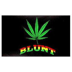 BLUNT MARIJUANA LEAF 3' X 5' FLAG (Sold by the piece)