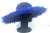 Blue FLAMING WIDE BRIM FUZZY HAT  (Sold by the dozen)