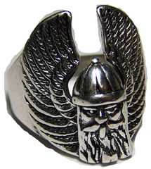 VIKING WINGS BIKER RING  (Sold by the piece)