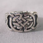 BIKER RING CELTIC KNOT (Sold by the piece) * CLOSEOUT 3.75 EACH