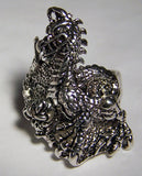 MEDIEVAL DRAGON DELUXE BIKER RING (Sold by the piece) *