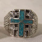 NEW CROSS DELUXE BIKER RING  (Sold by the piece)