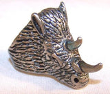 RHINO WITH HORNS DELUXE BIKER RING ( sold by the piece ) CLOSEOUT NOW ONLY $ 3.75 EA