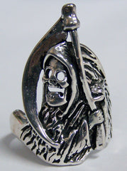 REAPER AND SICKLE BIKER RING (Sold by the piece)