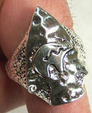 BEAR ANIMAL IN ARROWHEAD BIKER RING (Sold by the piece) *