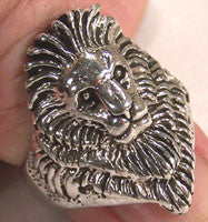 LION HEAD BIKER RING (Sold by the piece) CLOSEOUT $ 3.95 EA