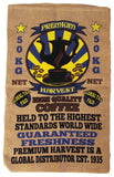 PREMIUM HARVEST COFFEE BURLAP BAG ( sold by the piece )