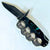 DECORATE SILVER HAND KNIFE (Sold by the piece) CLOSEOUT NOW ONLY $ 2.50