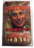 CAVEMAN WITH CAVITY BILLY BOB TEETH  (Sold by the piece)
