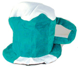 GREEN BEER MUG PLUSH PARTY CARNIVAL HAT (Sold by the piece) * CLOSEOUT $2.00 EA