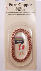 SOLID COPPER HEAVY WOMENS LINK BRACELET (sold by the piece )