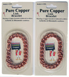 OPEN LINKS SOLID COPPER HEAVY MENS LINK BRACELET (sold by the piece )