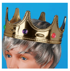 KIDS SIZE JEWELED CROWN ( sold by the piece or dozen )