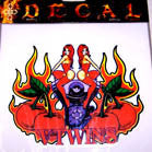 V TWIN CHICKS DECALS (Sold by the piece)
