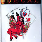 DEVIL WOMAN DECALS (Sold by the piece)